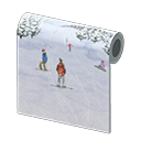 Ski-Slope Wall Animal Crossing New Horizons ACNH – Nook Mall
