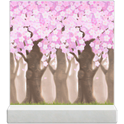 Cherry-Blossom-Trees Wall DIY