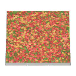 Colored-Leaves Flooring DIY