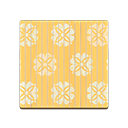 Yellow Floral Flooring