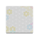 Hexagonal Floral Flooring Animal Crossing New Horizons ACNH – Nook Mall