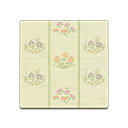 Floral Rush-Mat Flooring Animal Crossing New Horizons ACNH – Nook Mall