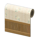 Beige Blossoming Wall Animal Crossing New Horizons ACNH – Nook Mall