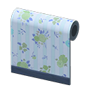 Blue Flower-Print Wall Animal Crossing New Horizons ACNH – Nook Mall