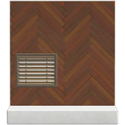 Chocolate Herringbone Wall DIY