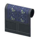 Blue Delicate-Blooms Wall Animal Crossing New Horizons ACNH – Nook Mall