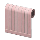 Pink Painted-Wood Wall