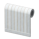 White Painted-Wood Wall Animal Crossing New Horizons ACNH – Nook Mall
