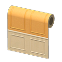 Orange Molded-Panel Wall Animal Crossing New Horizons ACNH – Nook Mall