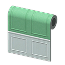 Green Molded-Panel Wall Animal Crossing New Horizons ACNH – Nook Mall