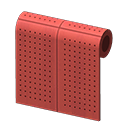 Red Perforated-Board Wall Animal Crossing New Horizons ACNH – Nook Mall