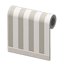 Gray-Striped Wall Animal Crossing New Horizons ACNH – Nook Mall