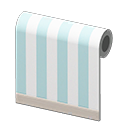 Blue-Striped Wall Animal Crossing New Horizons ACNH – Nook Mall