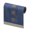 Blue Moroccan-Style Wall