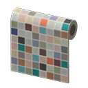 Colorful-Tile Wall Animal Crossing New Horizons ACNH – Nook Mall