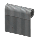 Gray Shanty Wall Animal Crossing New Horizons ACNH – Nook Mall