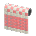 Peach Two-Toned Tile Wall Animal Crossing New Horizons ACNH – Nook Mall