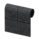 Black Botanical-Tile Wall Animal Crossing New Horizons ACNH – Nook Mall