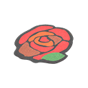 Red Rose Rug Animal Crossing New Horizons | ACNH Items - ACNHMALL