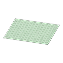 Simple Green Bath Mat Animal Crossing New Horizons | ACNH Items - ACNHMALL
