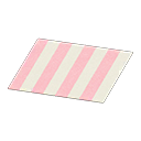 Peach Stripes Rug Animal Crossing New Horizons | ACNH Items - ACNHMALL