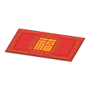 Red Exquisite Rug Animal Crossing New Horizons | ACNH Items - ACNHMALL