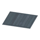 Black Wooden-Deck Rug Animal Crossing New Horizons | ACNH Items - ACNHMALL