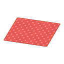 Red Dotted Rug Animal Crossing New Horizons | ACNH Items - ACNHMALL