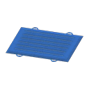 Blue Exercise Mat Animal Crossing New Horizons | ACNH Items - ACNHMALL