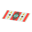 Red-Design Kitchen Mat Animal Crossing New Horizons | ACNH Items - ACNHMALL