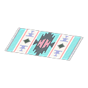 Blue-Design Kitchen Mat Animal Crossing New Horizons | ACNH Items - ACNHMALL