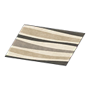 Monochromatic Wavy Rug Animal Crossing New Horizons | ACNH Items - ACNHMALL