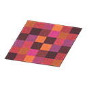 Red Blocks Rug Animal Crossing New Horizons | ACNH Items - ACNHMALL