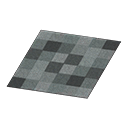 Black Blocks Rug Animal Crossing New Horizons | ACNH Items - ACNHMALL