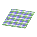 Green Checked Rug Animal Crossing New Horizons | ACNH Items - ACNHMALL