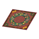 Festive Rug Animal Crossing New Horizons | ACNH Items - ACNHMALL