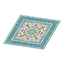 Blue Persian Rug Animal Crossing New Horizons | ACNH Items - ACNHMALL