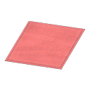 Simple Small Red Mat Animal Crossing New Horizons | ACNH Items - ACNHMALL