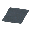 Simple Small Black Mat Animal Crossing New Horizons | ACNH Items - ACNHMALL