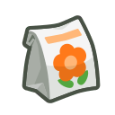 Orange Windflower Bag Animal Crossing New Horizons | ACNH Critter - ACNHMALL