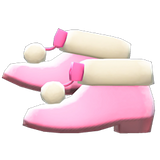 Pom-Pom Boots Animal Crossing New Horizons | ACNH Items - ACNHMALL