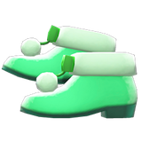Pom-Pom Boots Animal Crossing New Horizons | ACNH Items - ACNHMALL