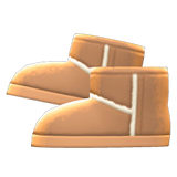 Faux-Shearling Boots Animal Crossing New Horizons | ACNH Items - ACNHMALL