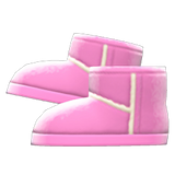 Faux-Shearling Boots Animal Crossing New Horizons | ACNH Items - ACNHMALL