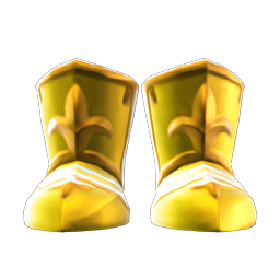 Gold-Armor Shoes DIY Recipe