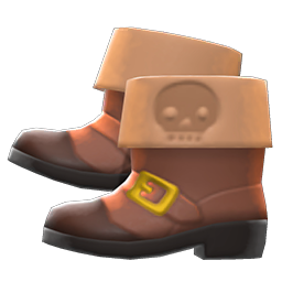 Pirate Boots Animal Crossing New Horizons | ACNH Items - ACNHMALL