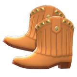 Cowboy Boots Animal Crossing New Horizons | ACNH Items - ACNHMALL