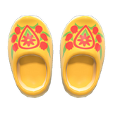 Wooden Clogs Animal Crossing New Horizons | ACNH Items - ACNHMALL