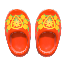 Wooden Clogs Animal Crossing New Horizons | ACNH Items - ACNHMALL