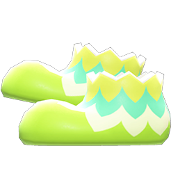 Leaf-Egg Shoes Animal Crossing New Horizons | ACNH Items - ACNHMALL